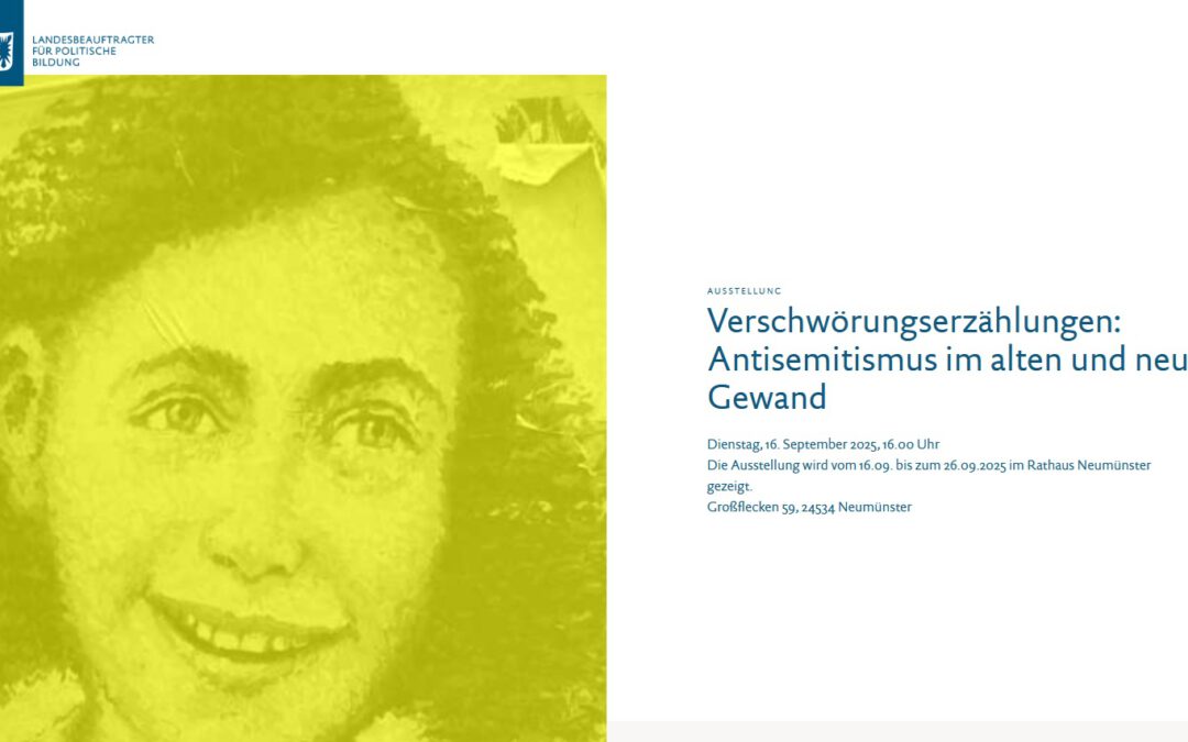 Ausstellung:Verschwörungserzählungen- Antisemitismus im alten und neuen Gewand