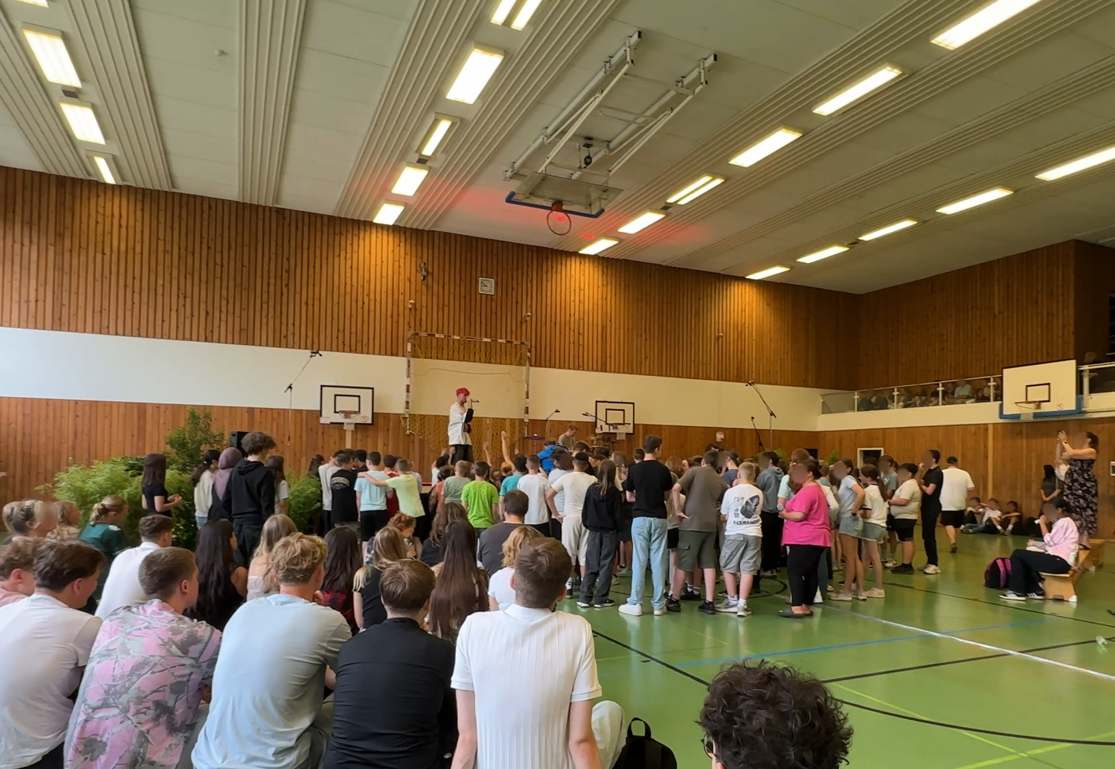 BID und PfD-Nms beim Courage-Tag an der Gemeinschaftsschule Faldera in Neumünster